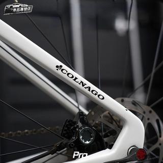 騎行車貼 適用COLNAGO梅花自行車公路車車架車把防水裝飾貼紙 公路自行車車架裝飾貼紙 腳踏車貼紙 單車貼紙 改裝貼紙
