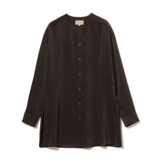 maturely / Art And Solid Snap Blouse
