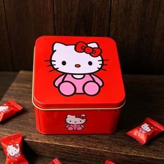 桃園出～🌺禮品盒🌺 禮物盒 Hello喜糖Kitty馬口新款可愛禮盒糖果盒高顏值糖盒鐵盒收納盒卡通
