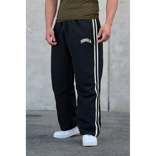 YoungLA 249 Flagship Track Pants 黑色 乳白線條 運動長褲 重訓 訓練 有氧 健身健美Y