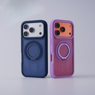 🚀 台灣運送：🚀 Skin-Feel Ring 磁性支架，相容於 iPhone 17 Pro Max 保護殼