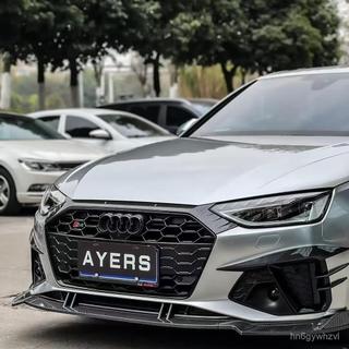 北北精選🔥audi a4 適用20奧迪A4L改裝包圍AS4+擾流板風刀霧燈眉ABT網紅套件運動裝飾