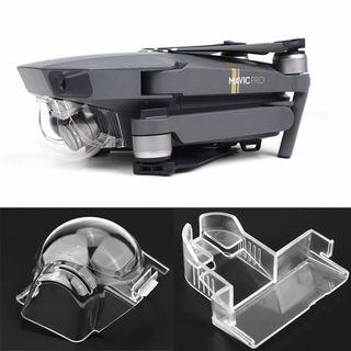 【A＋】適用大疆空拍機御MAVIC PRO鏡頭保護罩配件一體鏡頭雲臺卡扣保護鏡頭蓋