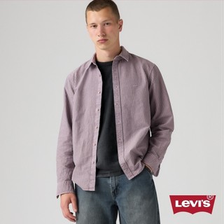 Levi's® 經典條紋襯衫 / Mini Logo 男生上衣 人氣新品 A7210-0071