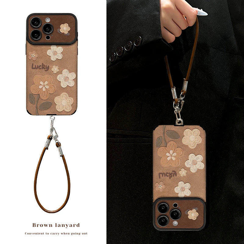 ZX甄選✨17手機殼 適用iPhone17ProMax手機殻蘋果16油畵花朵新款iPhoneAir/15保護套