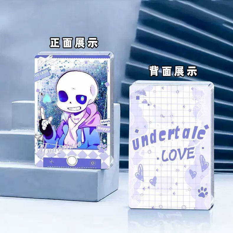 【台灣熱賣❤️】傳說之下Undertale Sans同人穀子杉斯周邊 undertale流麻流沙亞克力立牌擺件 亞克力磚