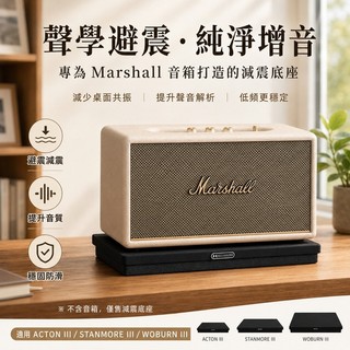 適用馬歇爾Marshall/Stanmore/Acton音箱減震墊避震防震支架底座