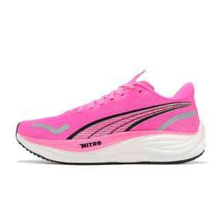 Puma 慢跑鞋 Velocity Nitro 3 Wn 桃紅 黑 銀 氮氣 女鞋 路跑 [ACS] 37774903