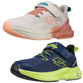 Lotto 慢跑鞋 中童鞋 魔鬼氈 SPEED EVO 400【運動世界】LT5AKR0191/LT5AKR0196