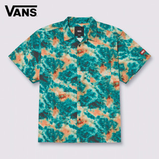 Vans Tokyo Design Collective 綠色暈染開襟短袖襯衫