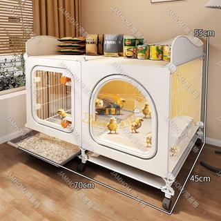新品#雞籠子加固一室一衛家用室外大號養小雞鵪鶉小黃鴨專用清糞雛雞籠 鷄籠 大號雞籠 養雞籠 雞窩 雞舍 通用籠子 雞籠子