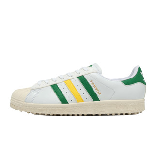 adidas 愛迪達 高爾夫球鞋 Superstar Golf SL 男鞋 防水鞋面 白 皮革 無釘 IH8533
