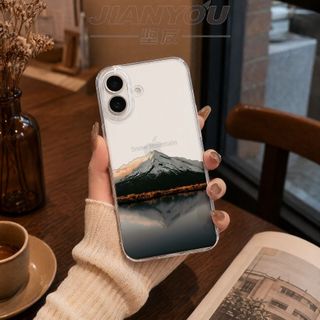 富士山 透明殼 LG velvet G9 V60 V50 ThinQ K61 K52 手機殼 防摔保護套 樂淘淘