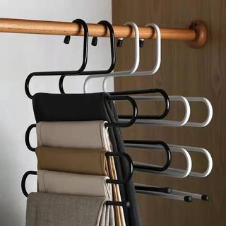 Pants storage rack, stainless steel pants rack, multifunctio
