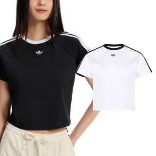 ADIDAS 女 BABY TEE W 圓領T(短)-KT7793/94