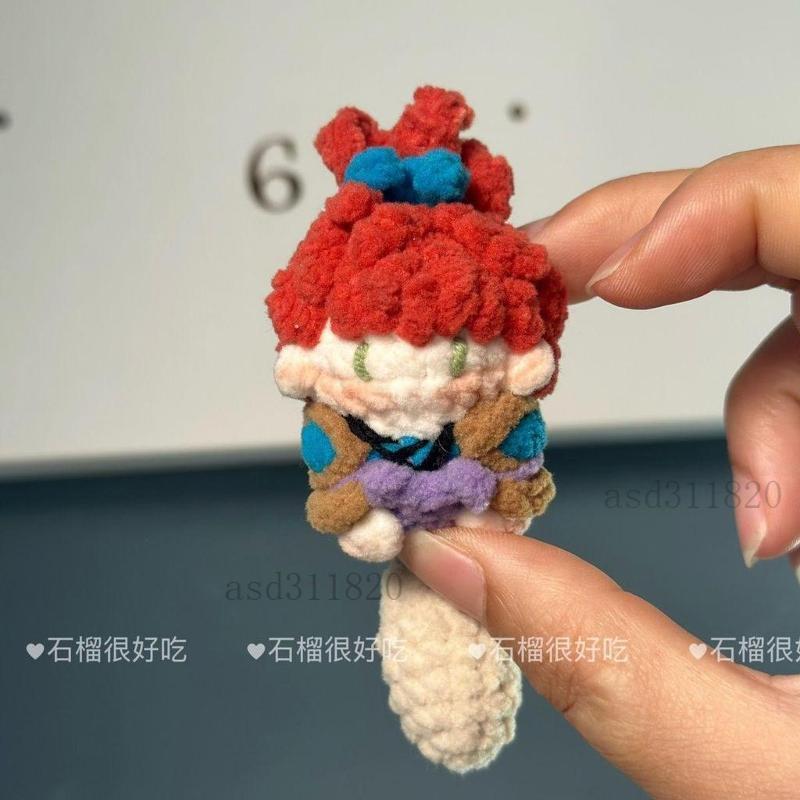 新款✨戰國之旅 犬夜叉玩偶 殺生丸 可動娃娃 Q版犬夜叉 絨毛布偶 交換禮物 生日禮物犬夜叉戈薇鉤織軟糖成品手工動漫人物