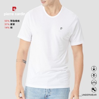 【pierre cardin 皮爾卡登】竹纖維抗菌排汗圓領短袖-SPC2030