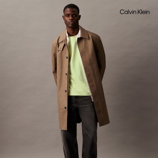【Calvin Klein】 CK Calvin Logo 圓領上衣 黃色