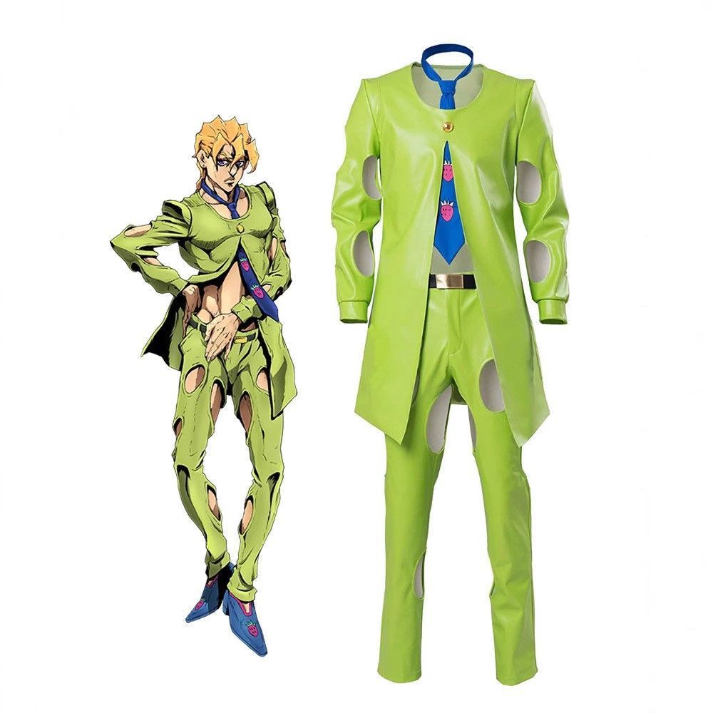 JOJO的奇妙冒險cos服 潘納科達.福葛cosplay萬聖節黃金之風Fugo