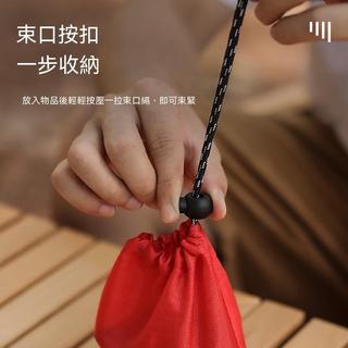 Outdoor miscellaneous storage bag, drawstring bag, camping t