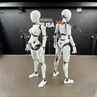 新品🎁3D列印第五代dummy13可動bjd人偶球形關節素體人藝術繪畫美術體操