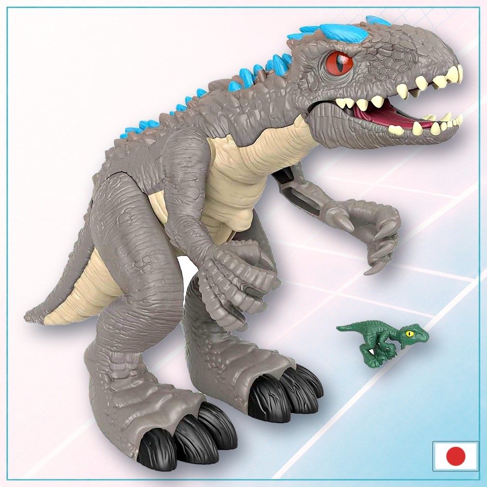 費雪 Imaginext 侏羅紀世界 帝王暴龍 咬合動作 恐龍玩具 高約35cm GMR16 日本直送