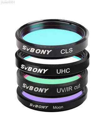 新店特惠 ♞,♘,♙Svbony SV156 望遠鏡濾鏡 1.25 英寸 UHC + CLS + Moon + UV /