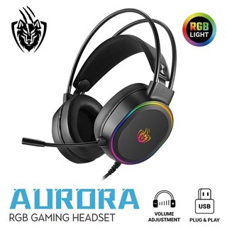 e-Power AURORA 魔幻黑 7.1聲道 | RGB燈效 | USB介面 | 電競 | 有線 | 耳機麥克風