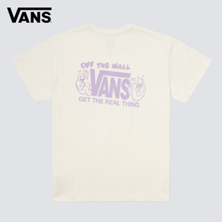 Vans Vintage GFX 女款米白色短袖T恤