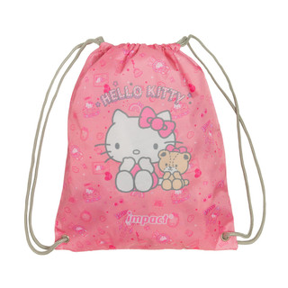 【IMPACT】怡寶 | Hello Kitty甜甜凱蒂束口袋-粉紅 IMKTD04PK