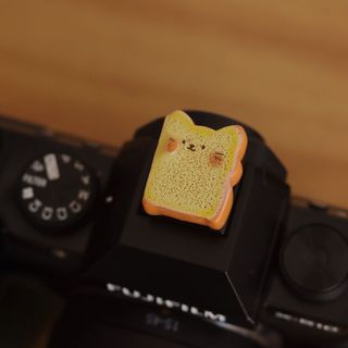 現⚡貨🔥免運可愛黃油麵包裝飾相機熱靴蓋富士佳能索尼尼康奧林巴斯相機配件