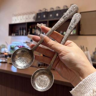 【金屬西餐平底湯匙】國風金屬西餐勺平底 勺子加深喫飯調羹湯匙 餐廚金屬喝湯主餐湯匙 金屬長柄主餐勺湯匙組具