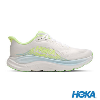 Hoka Clifton 11 Wide 1177539-FYZ 女 慢跑鞋 寬楦 支撐 緩震 競速 白 螢黃
