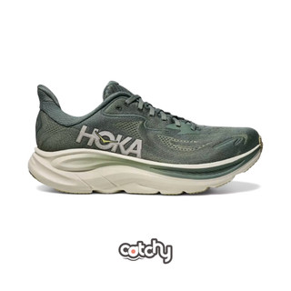 Hoka One One Clifton 10 蕨類綠 緹花針織 耐磨抓地 緩震輕量 厚底 男女 1162030FFF