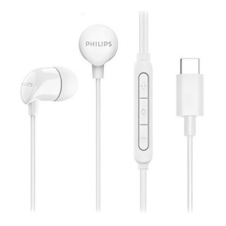 [福利商品]29-10_PHILIPS 飛利浦 完美氣密高音質入耳式Type C耳機 附麥克風, TAE2146W