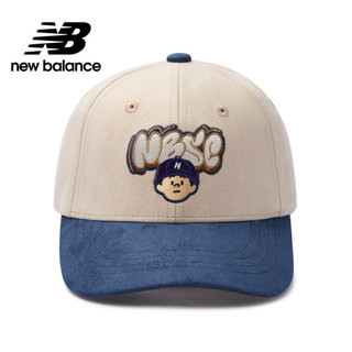【New Balance】 NB 兒童帽子 中性 米色 8QF3203WBEI