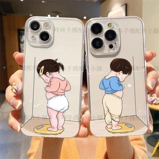 🎁現出🎁ins情侶稱重男孩女孩 適用於OnePlus 13 12 11 Pro 9 8 Pro 9 保護殼防摔潮