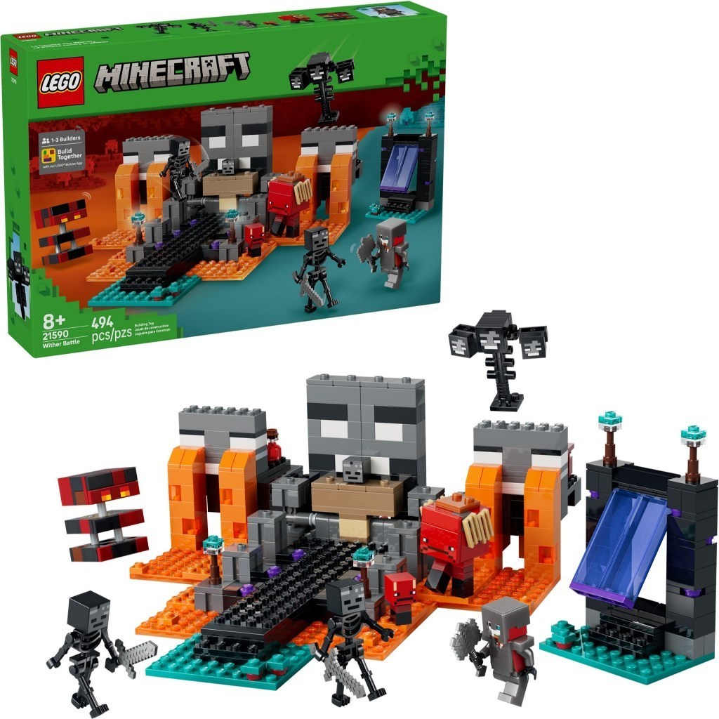 LEGO 21590 凋零怪大戰🟦淡北 🟩電積系(1799)🟨Minecraft