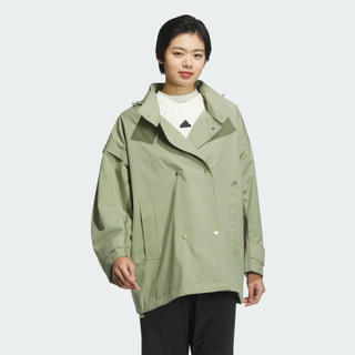 adidas LUXFLOW 連帽風衣外套 女 JG8166 官方直營