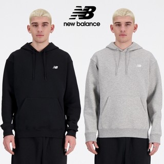 【New Balance】 NB 棉質連帽衛衣 男性 灰/黑任選 MT41508AG/MT41508BK
