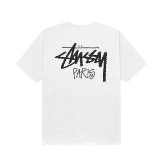 [FLOMMARKET] Stussy Stock Paris Tee 巴黎限定 短T 白色