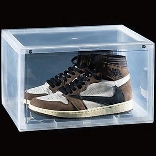 隔日到 ☆小B之都☆ Sneaker mob box 球鞋收納盒 球鞋展示盒 鞋櫃 鞋盒 收藏用 黑/白/冰晶黑 磁吸