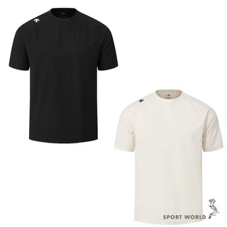 Descente 迪桑特 短袖上衣 男裝 寬鬆 SR221TTS43-BLK0/SR221TTS43-IVY0