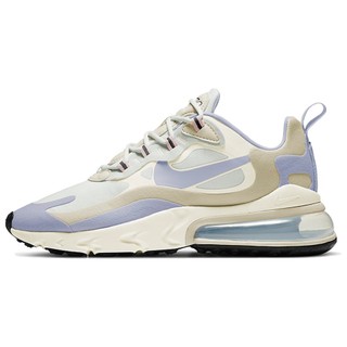 Nike Air Max 270 React 女鞋 慢跑 休閒 大氣墊 緩震 白 紫【運動世界】CT1287-100