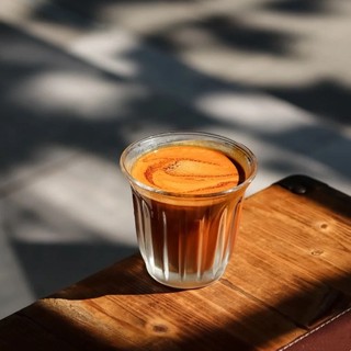 咖啡杯 拉花杯 拿鐵咖啡杯 玻璃杯 鋼化Dirty咖啡澳白杯玻璃杯拉花杯拿鐵咖啡杯短笛意式濃縮咖啡杯