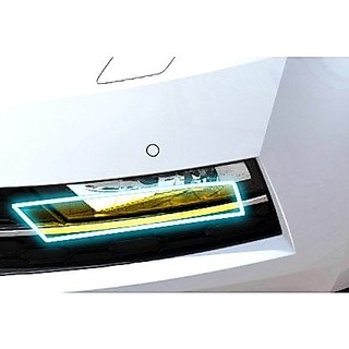 SKODA Octavia MK3.5 阿塔 2017–2020 霧燈保護貼｜透明TPU犀牛皮・防刮保護｜小馬汽車工坊