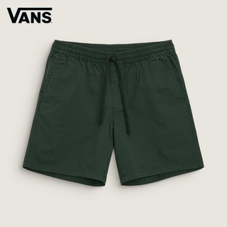 Vans Range Relaxed Elastic 墨綠色短褲