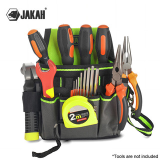 JAKAH HL148 工具袋高級專業多口袋電工收納袋 JK-148 1 件AGM