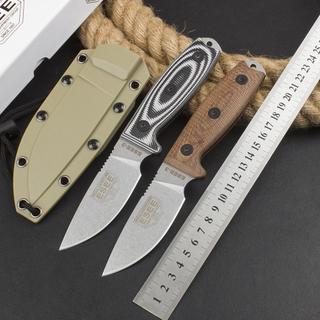 ESEE-3 Rowen荒野求生戶外刀野外高硬度亞麻柄戰術刀戶外刀具