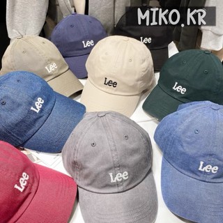 特惠&韓國 Lee 棒球帽 刺繡 LOGO 小標老帽 老帽 帽子 基本款 復古 韓國代購 街頭 穿搭